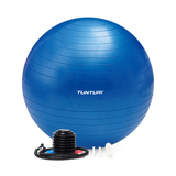 Gymnastikboll TUNTURI Gymball 65cm, Anti-Burst, Blå