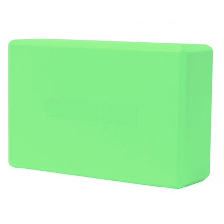 Grönt yoga block från Gorilla Sports